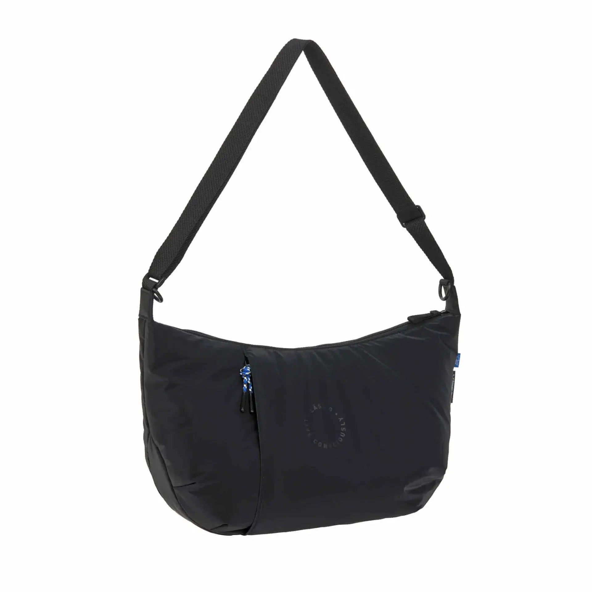 LÄSSIG lunua sac à langer noir, bandoulière réglable, Citron Grenadine