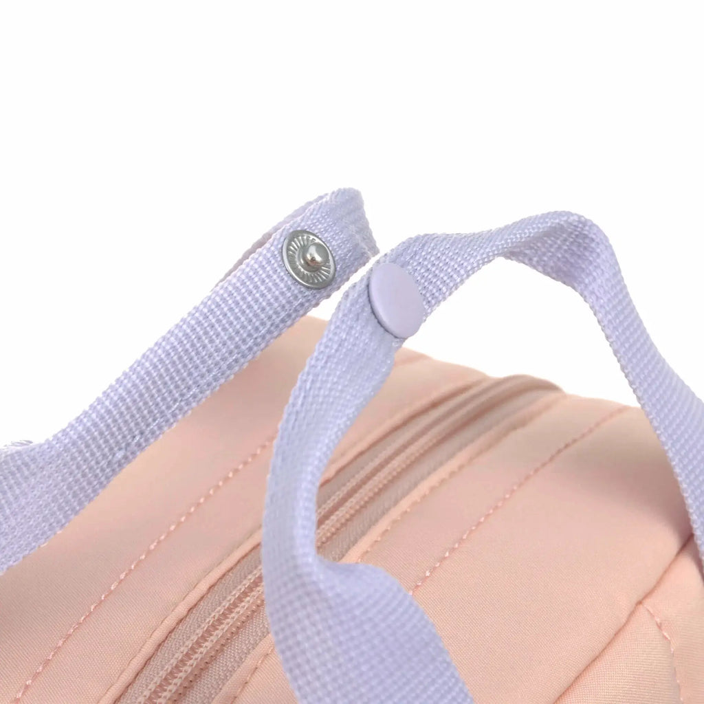 LÄSSIG sac-à-dos mini square Little Gang Cherry backpack with lavender straps