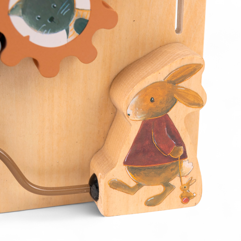 Egmont Toys tableau d'activités 10m+; 2 éléments visibles: lapin peint et roue décorative