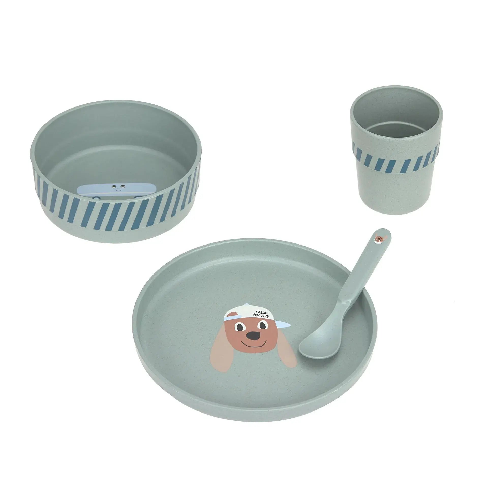 LÄSSIG set repas PP / tiny team dog by Citron Grenadine