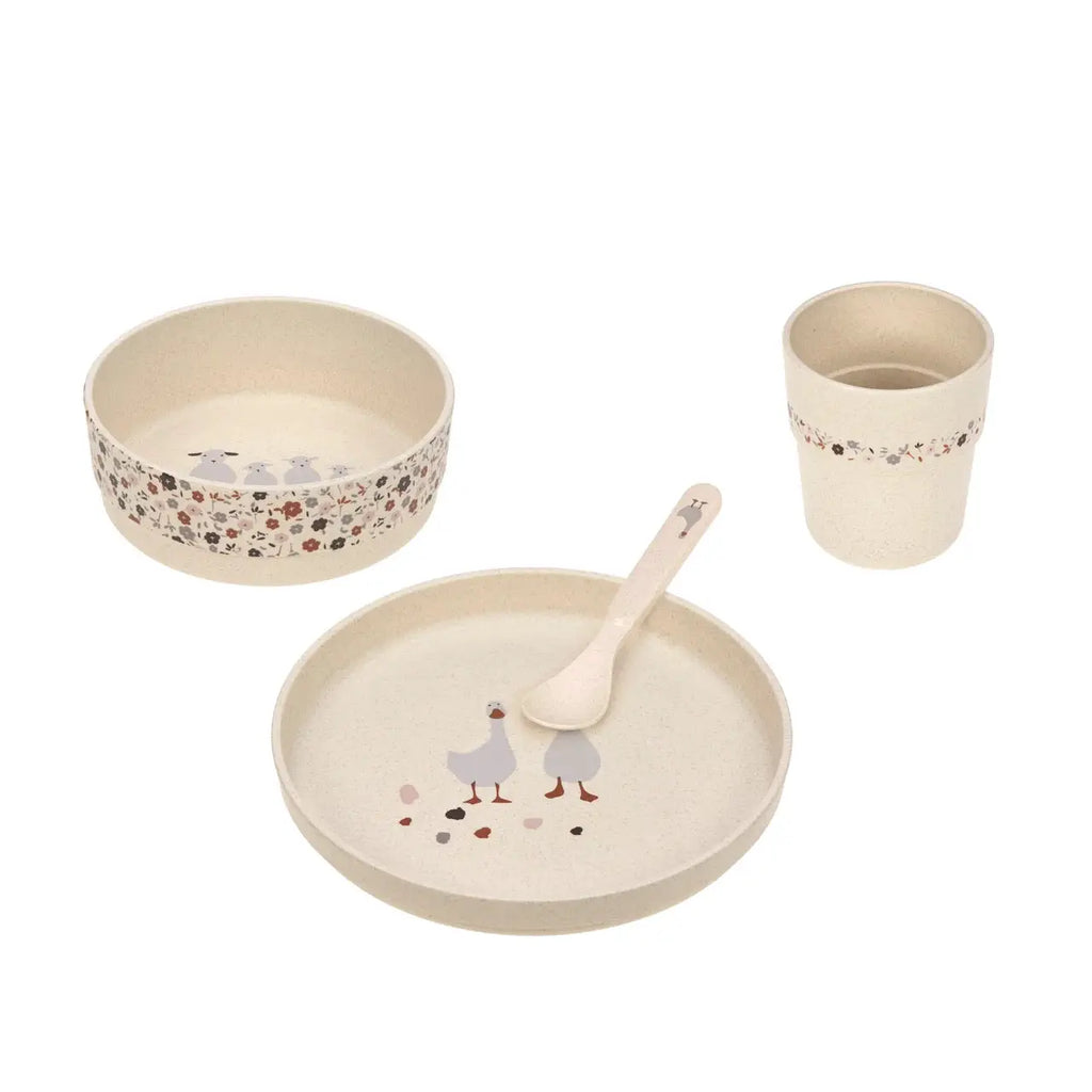 LÄSSIG set repas PP / tiny farmer sheep goose by Citron Grenadine
