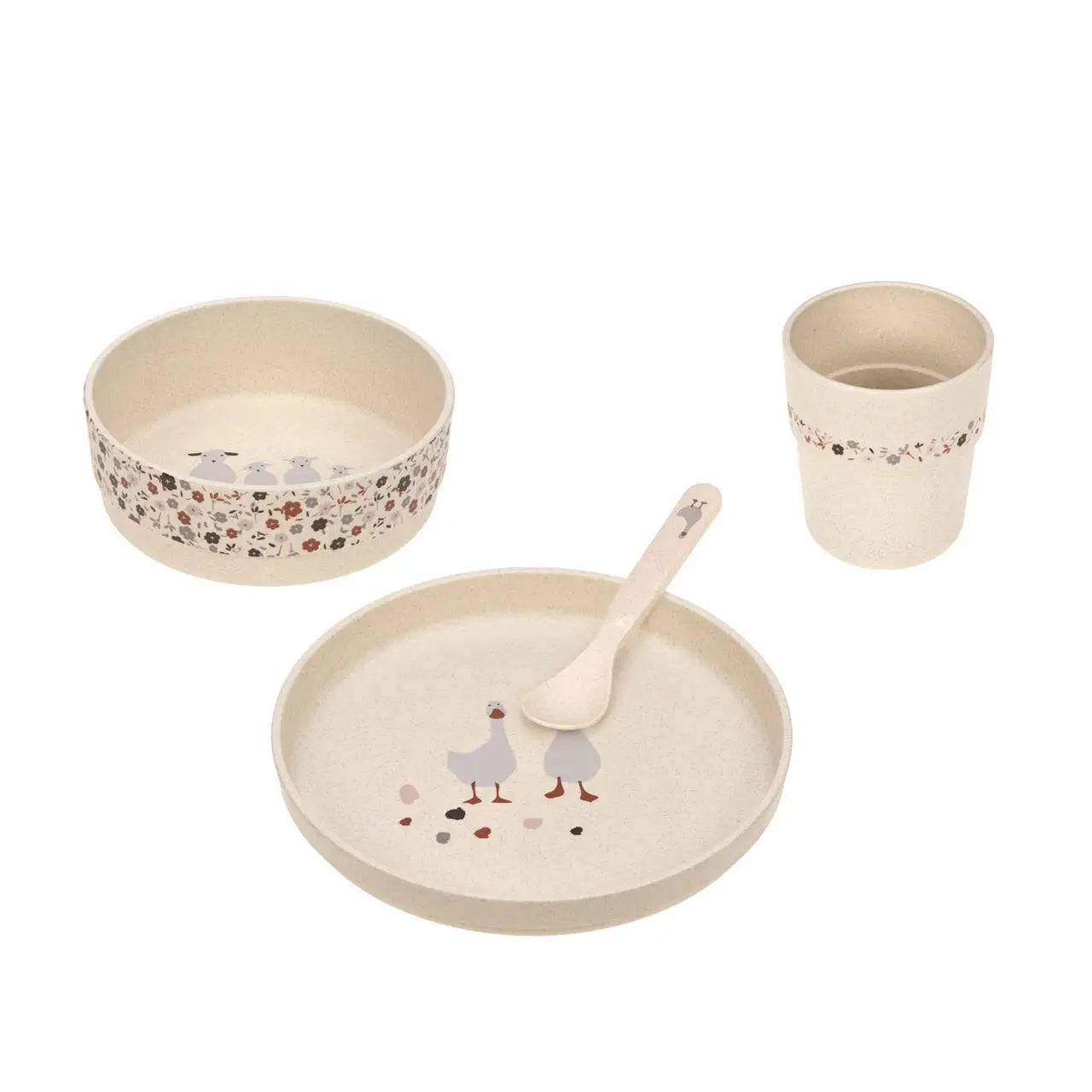 LÄSSIG set repas PP / tiny farmer sheep goose by Citron Grenadine