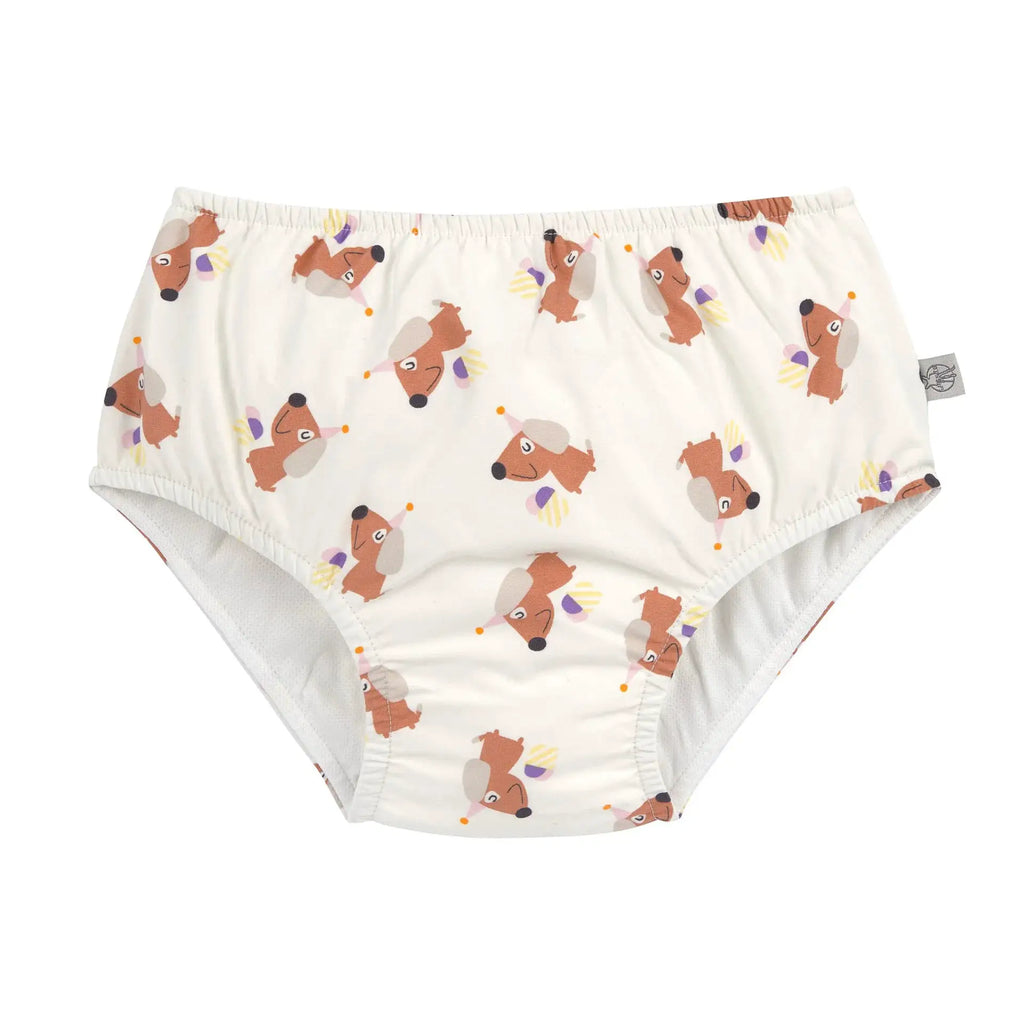LÄSSIG maillot réutilisable avec couche intégrée / ice cream dog sea salt by Citron Grenadine