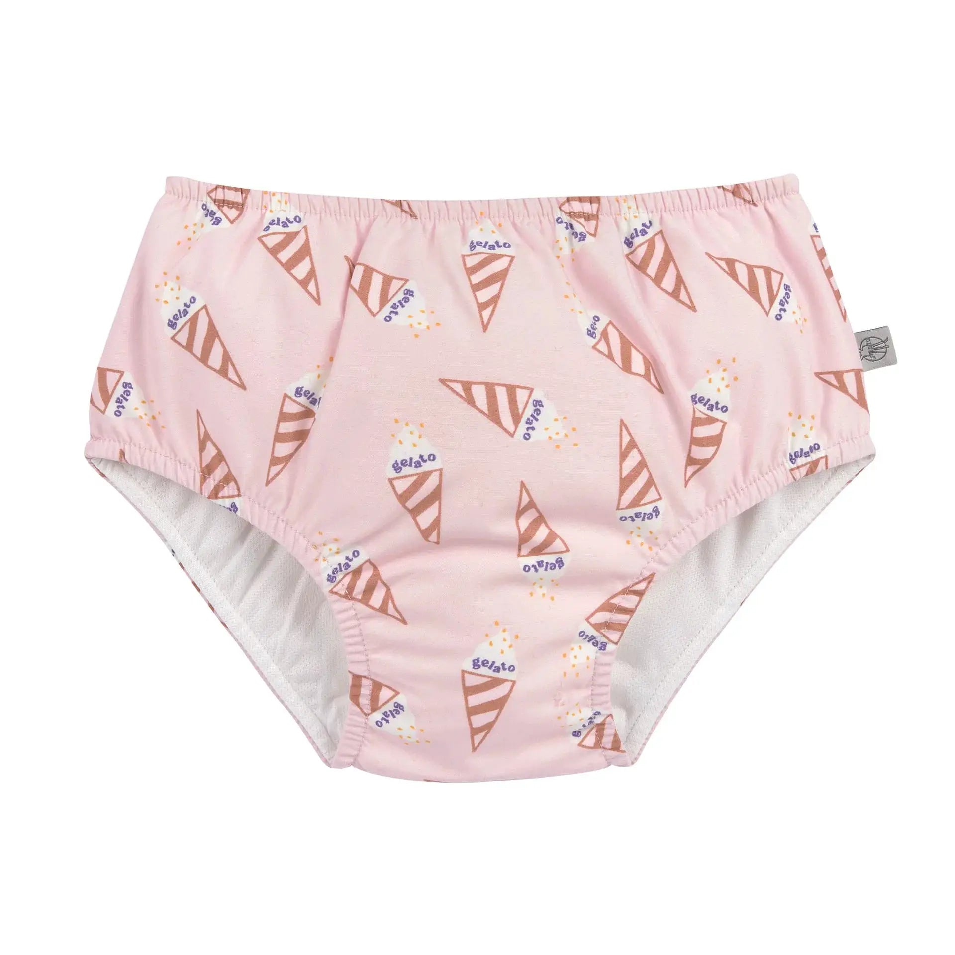 LÄSSIG maillot réutilisable avec couche intégrée / ice cream pale pink by Citron Grenadine
