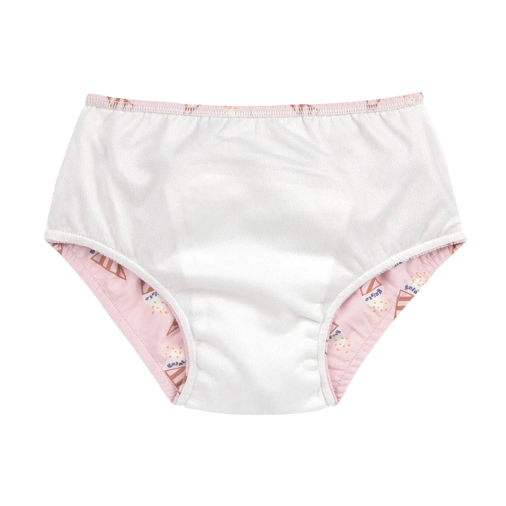 LÄSSIG maillot réutilisable avec couche intégrée / ice cream pale pink by Citron Grenadine