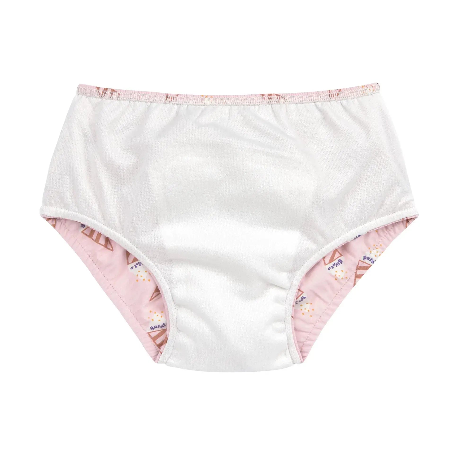 LÄSSIG maillot réutilisable avec couche intégrée / ice cream pale pink by Citron Grenadine