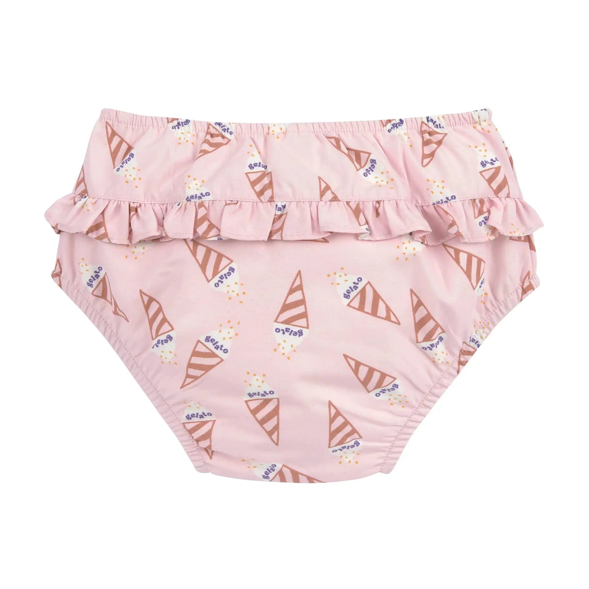 LÄSSIG maillot réutilisable avec couche intégrée / ice cream pale pink by Citron Grenadine