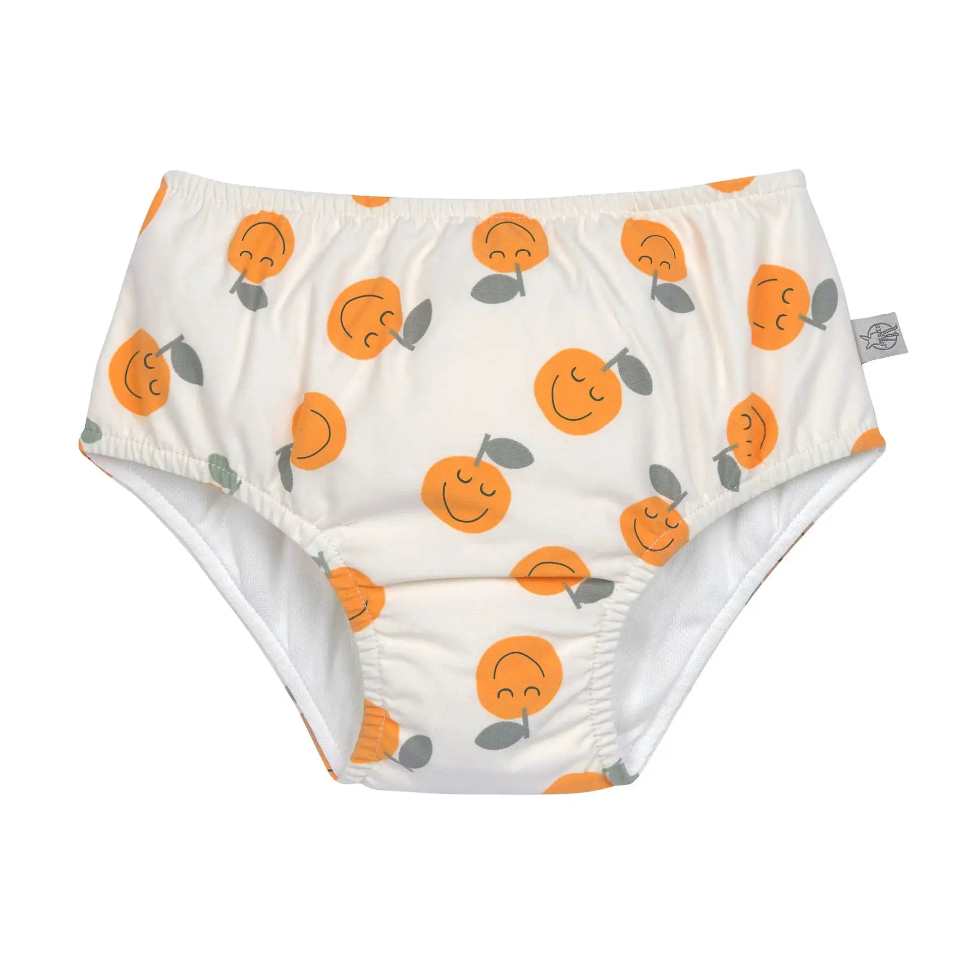 LÄSSIG maillot réutilisable avec couche intégrée / orange sea salt by Citron Grenadine