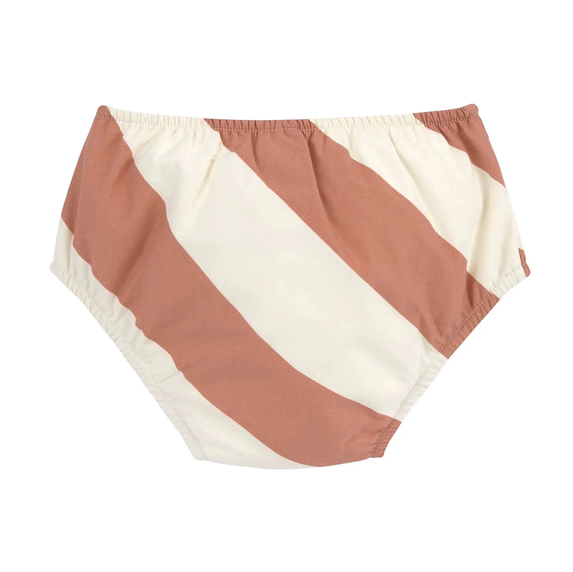 LÄSSIG maillot réutilisable avec couche intégrée / stripes clay sea salt by Citron Grenadine