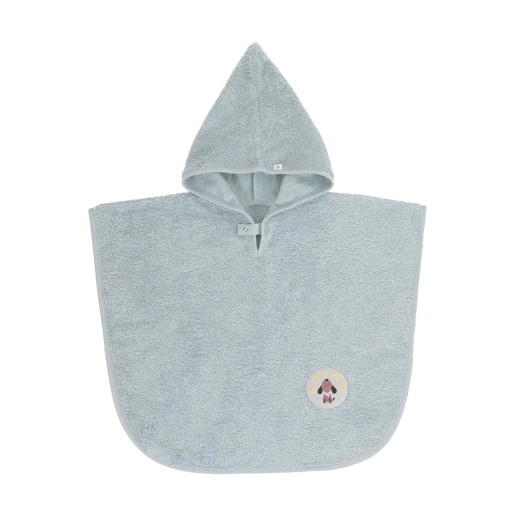 LÄSSIG poncho éponge / illusion blue by Citron Grenadine