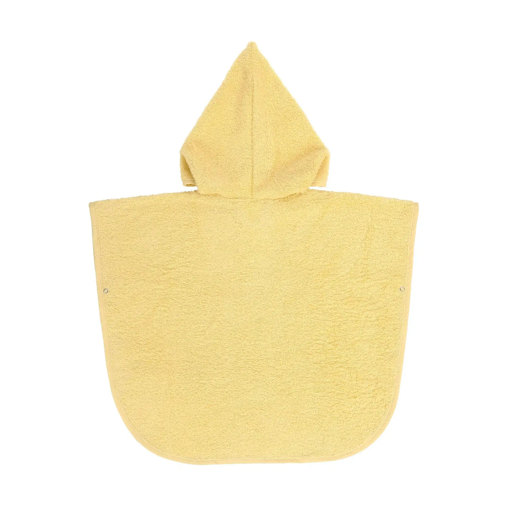 LÄSSIG poncho éponge / yellow by Citron Grenadine