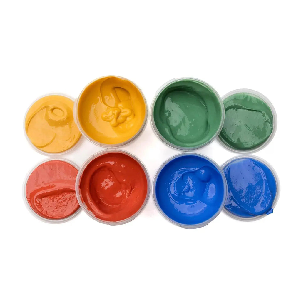 NEOGRÜN peinture végane bio à doigts — set multicolore de peintures pour doigts