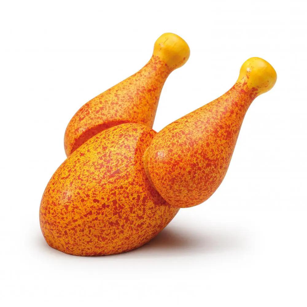 ERZI poulet rôti imitation alimentaire, orange moucheté, Citron Grenadine – ensemble de 3 pièces