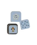 Lot de 3 boîtes à collation party blue de LÄSSIG – Citron Grenadine