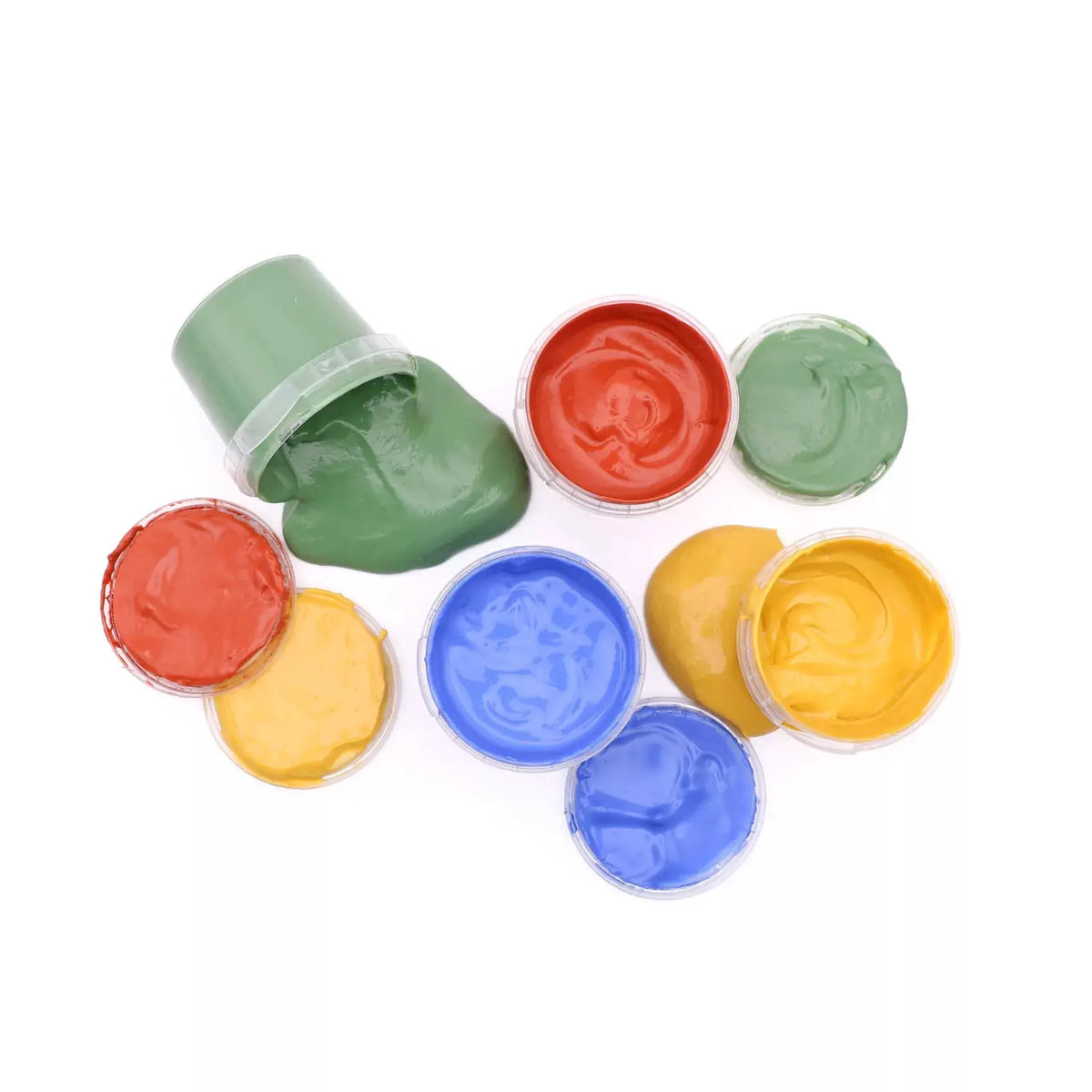 Neogrün finger paint set, vegan bio by Citron Grenadine, multicolor paints