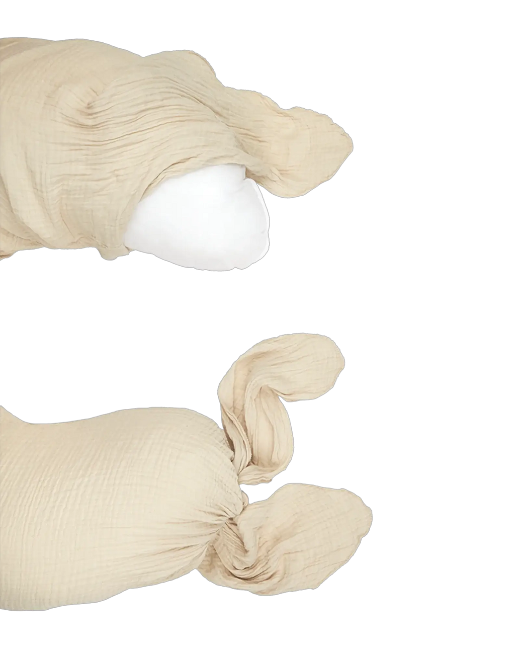 Coussin de maternité NOBODINOZ wabi sabi sesame beige pour allaitement