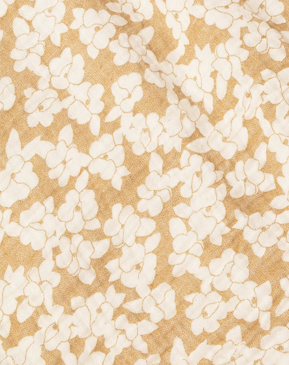 NOBODINOZ maternity nursing cushion in golden brown sakura pattern by Citron Grenadine