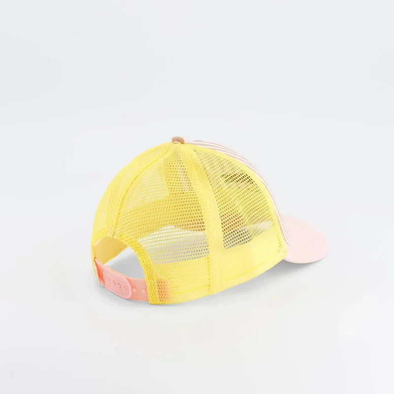 CHAMAYE casquette trucker jaune sunshine by Citron Grenadine