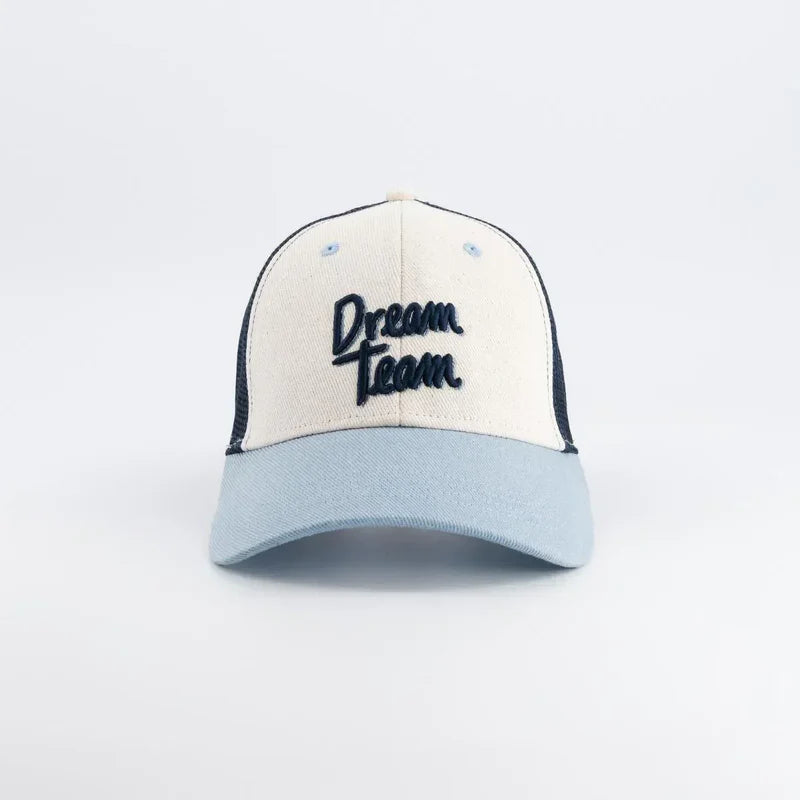 CHAMAYE casquette trucker bleue dream team by Citron Grenadine