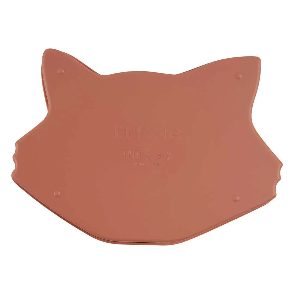 TRIXIE cat-shaped lunch box by Citron Grenadine, terracotta silicone lunch container