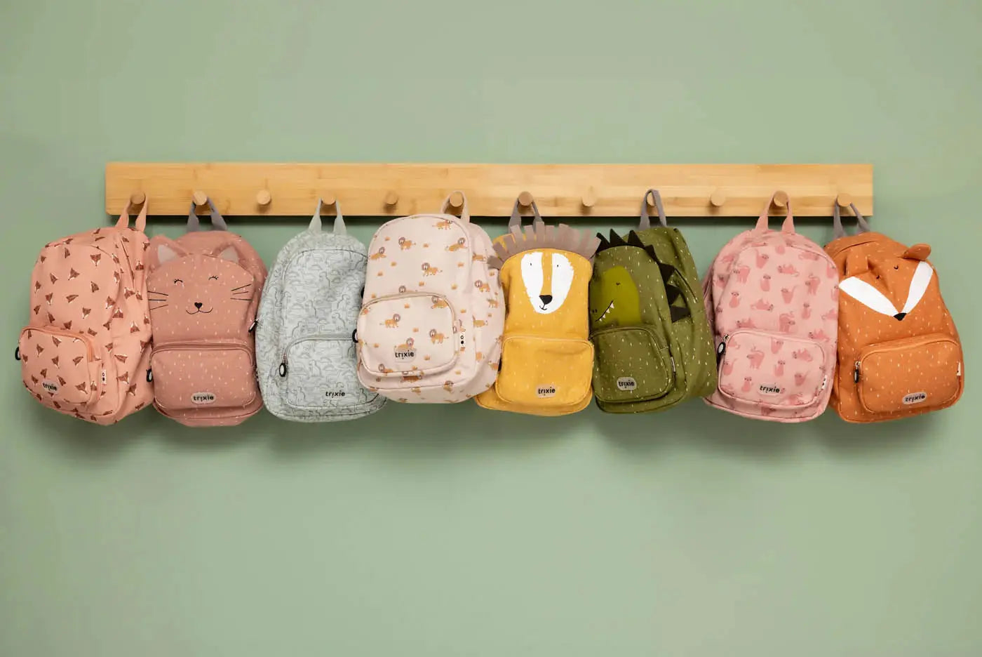 TRIXIE sacs à dos scolaires Citron Grenadine, 9 colorés modèles aux motifs animaux