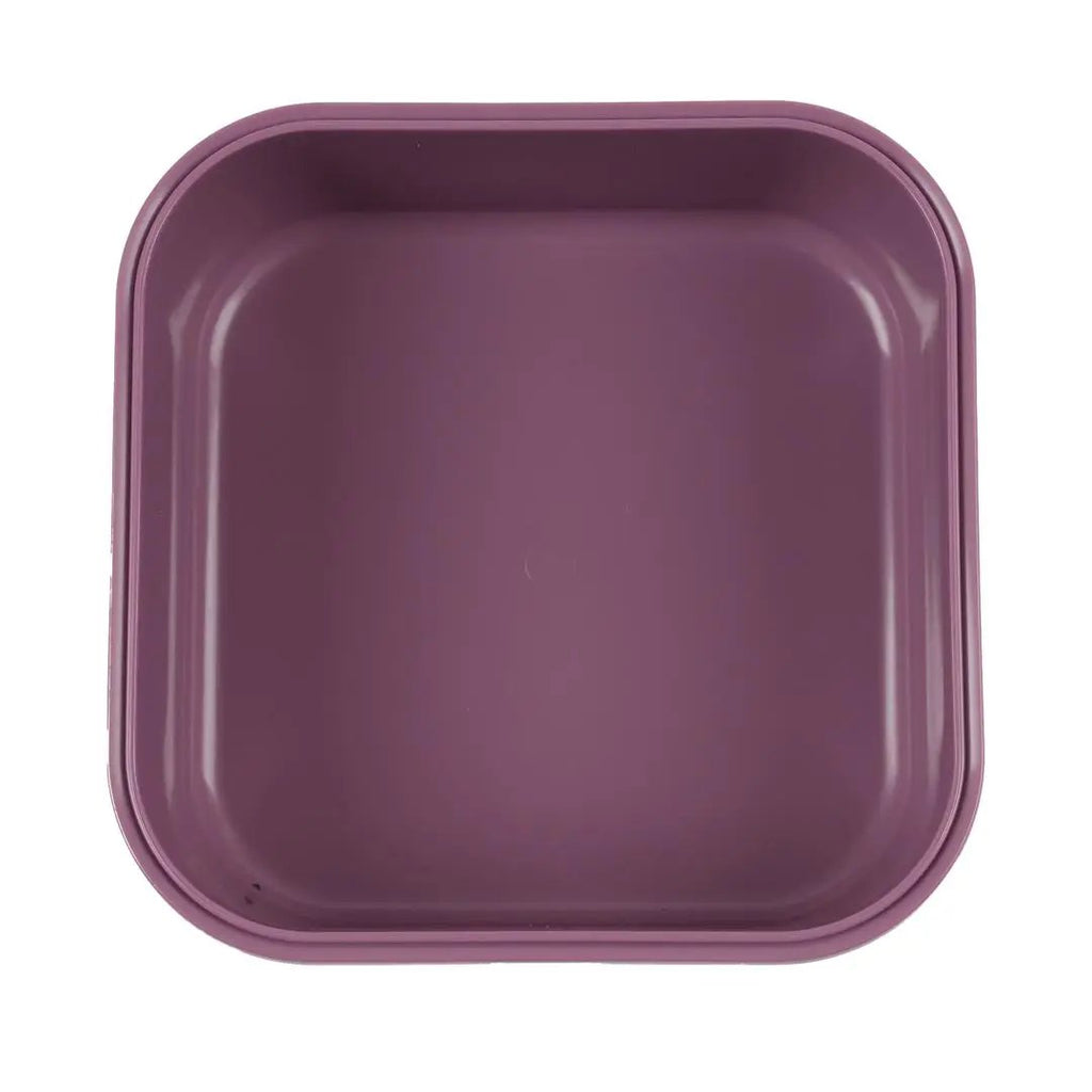 TRIXIE boîte à goûter carrée violette en plastique, lunch box