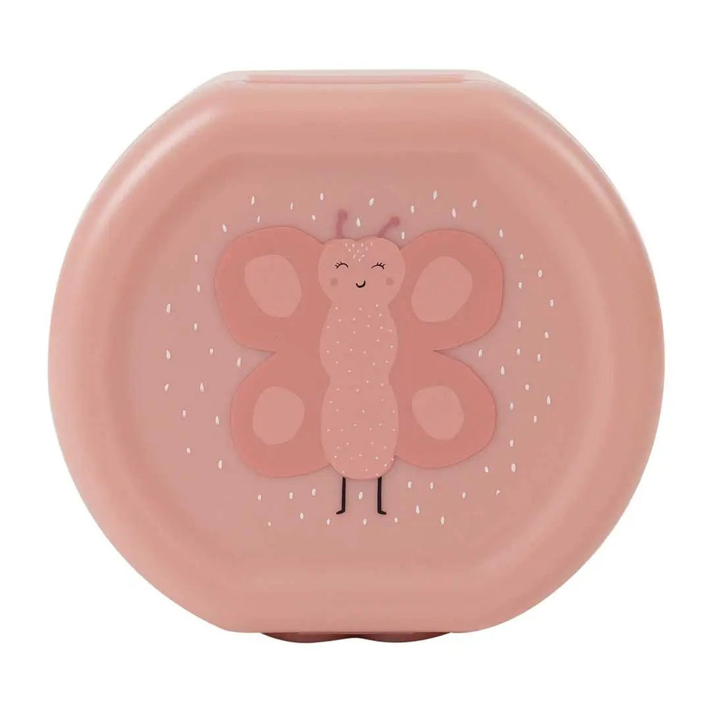 TRIXIE lunch containers set of 2, Mrs Butterfly design, pink by Citron Grenadine.
