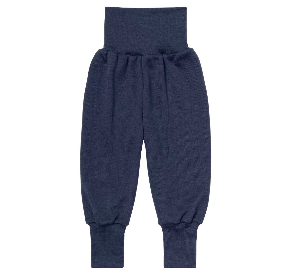 ENGEL NATUR pantalon en lain et soie / navy blue