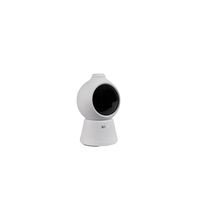Écoute-bébés vidéo BÉABA zen smart AI blanc, caméra compacte sur socle