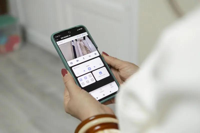 BÉABA Zen Smart AI écoute-bébés vidéo – application mobile sur smartphone
