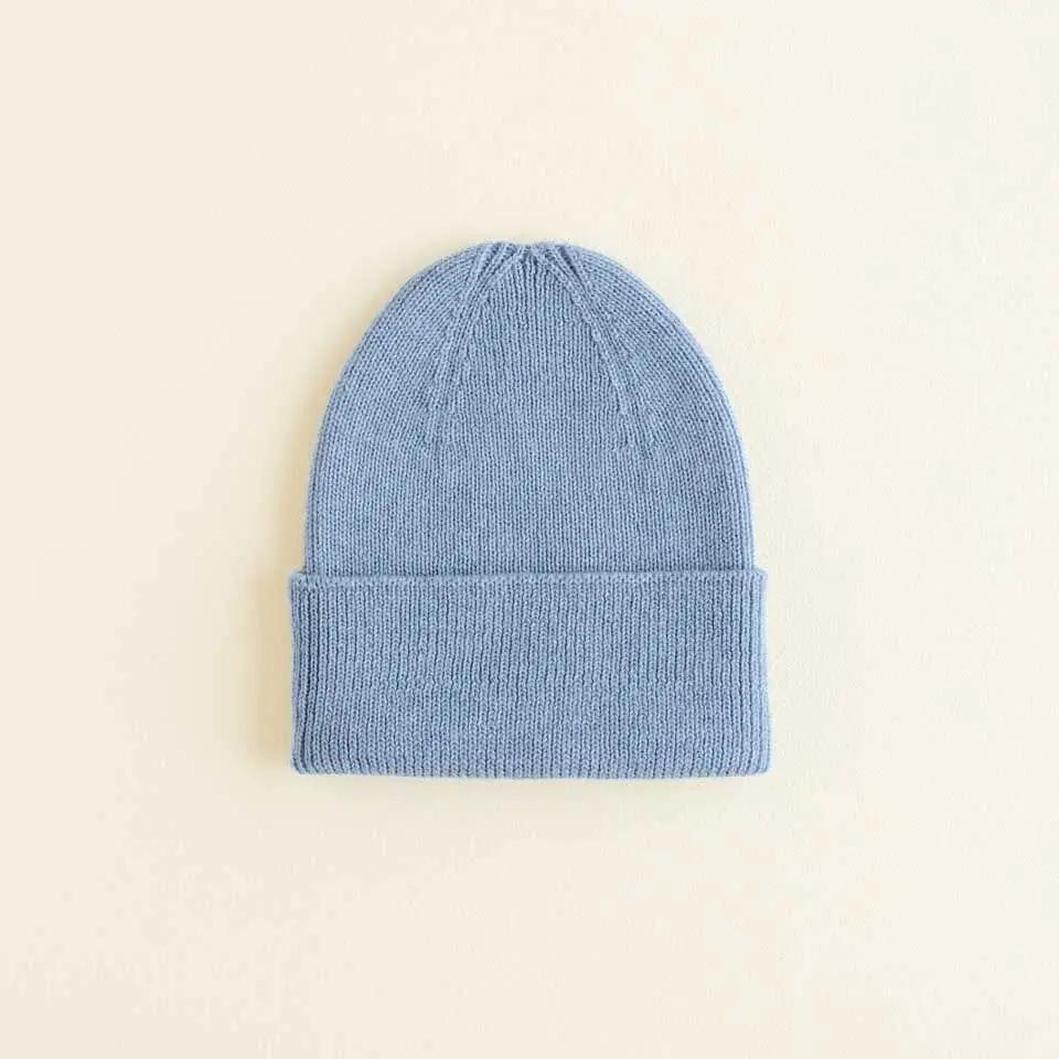 HVID newborn bonnet Fonzie sky blue by Citron Grenadine