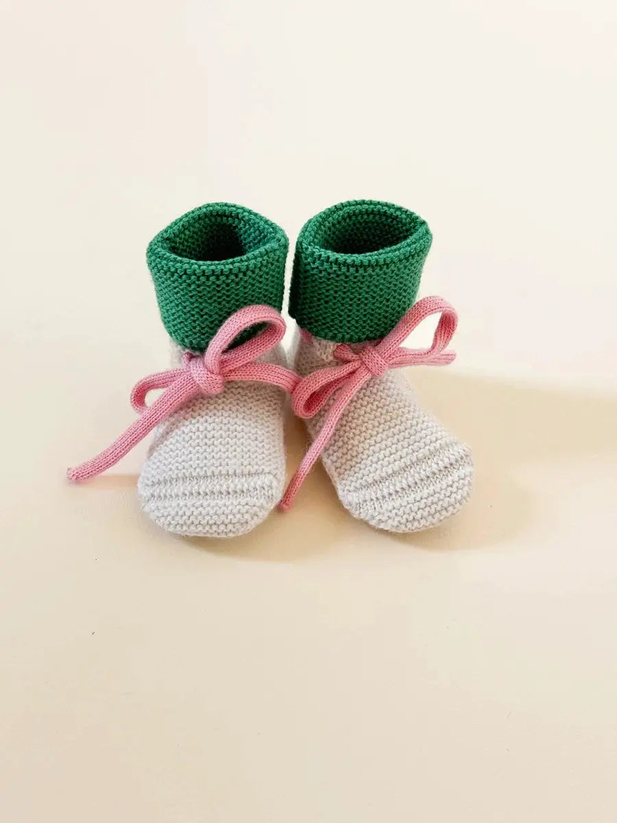 HVID chaussons booties / cream-grass