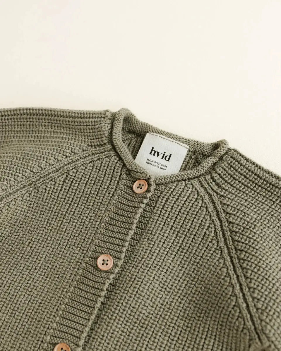 HVID cardigan Inga / artichoke