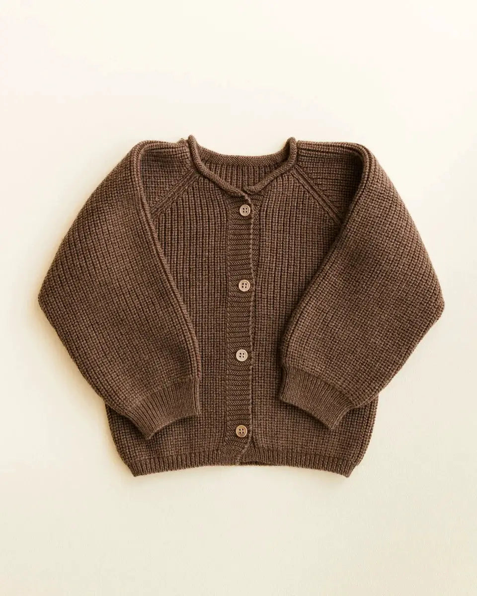 HVID cardigan Inga / mocha