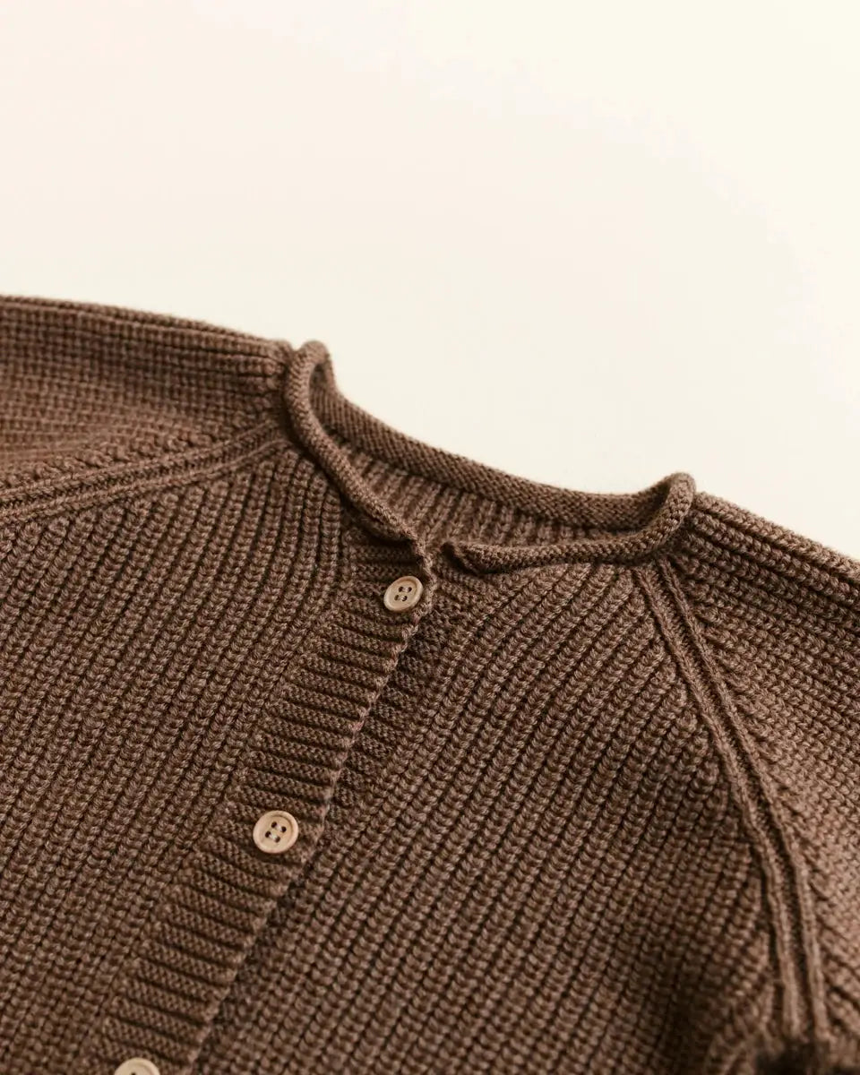 HVID cardigan Inga / mocha