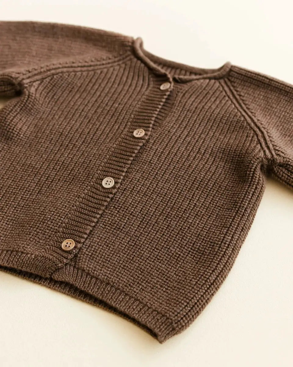 HVID cardigan Inga / mocha