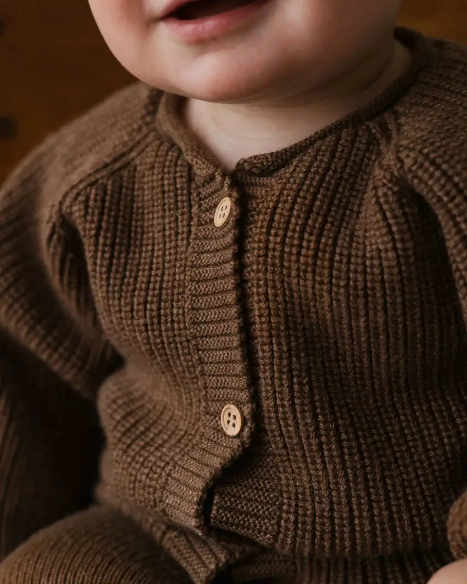 HVID cardigan Inga / mocha