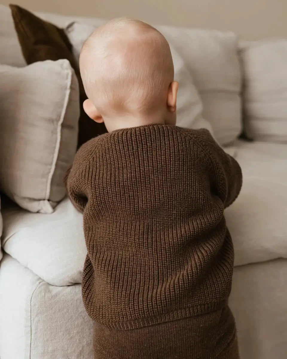 HVID cardigan Inga / mocha