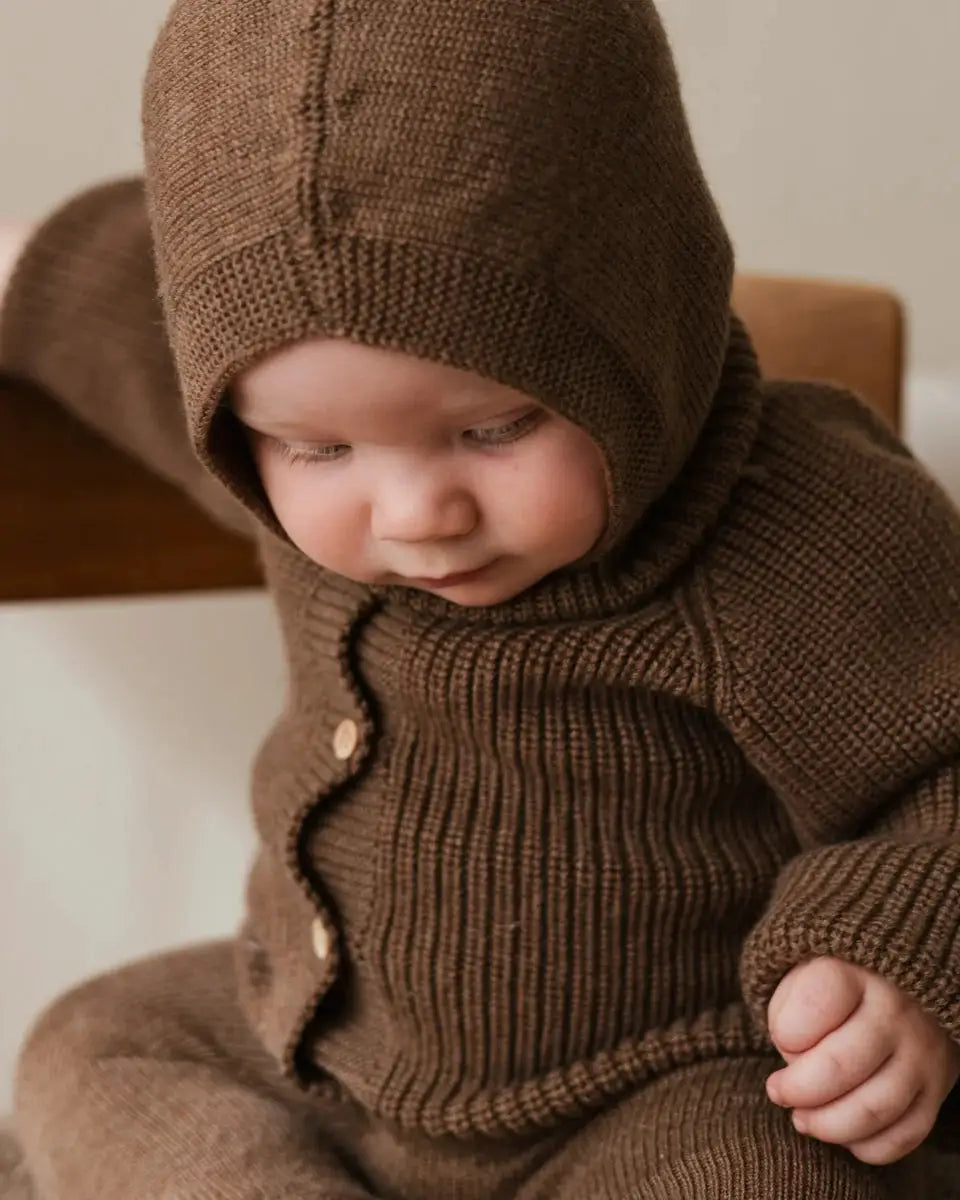 HVID cardigan Inga / mocha