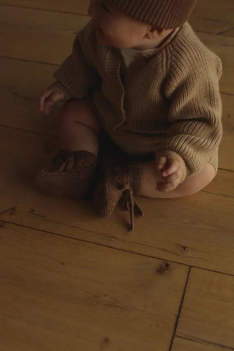 HVID cardigan Inga / mocha