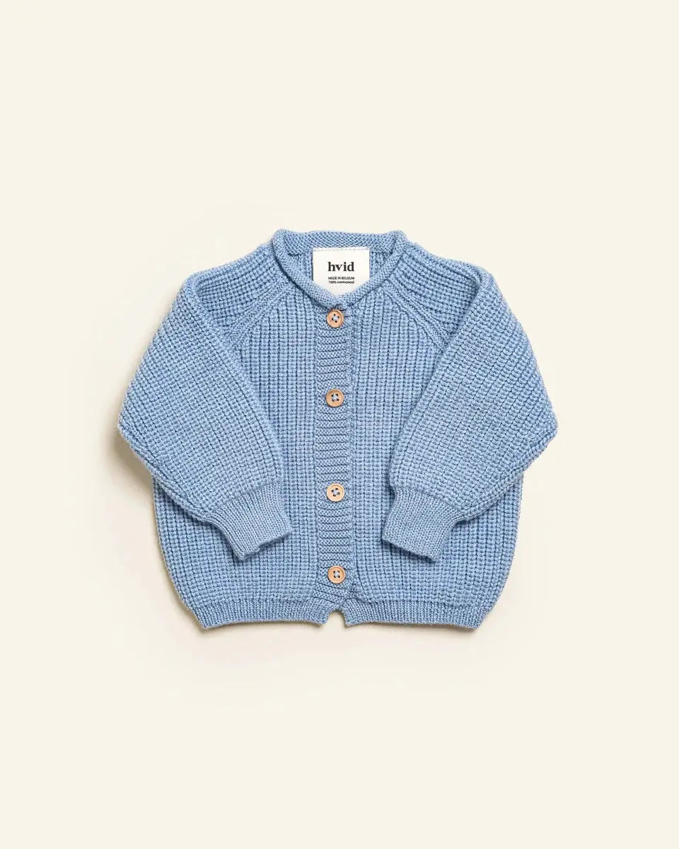HVID cardigan Inga / light blue