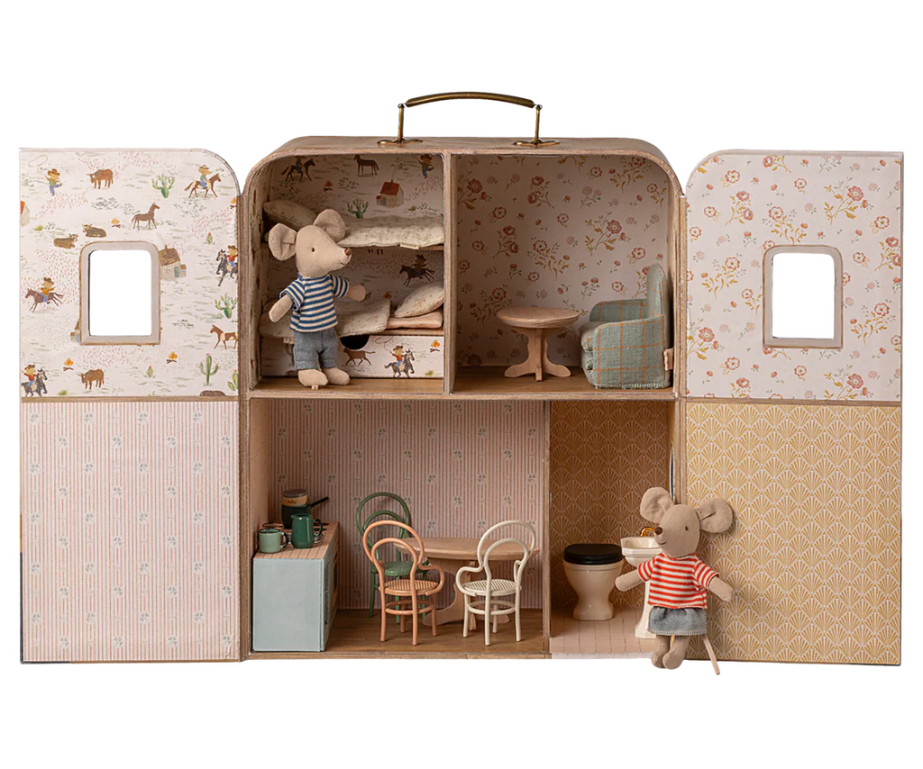 Maileg suitcasa maison portable