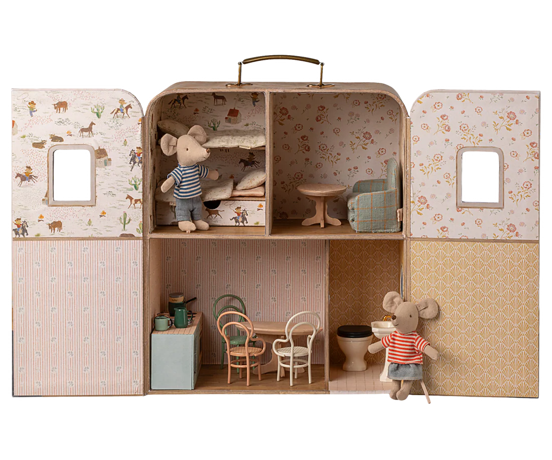 Maileg suitcasa maison portable