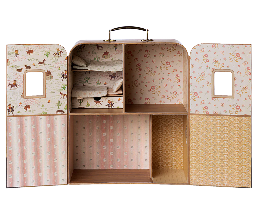Maileg suitcasa maison portable