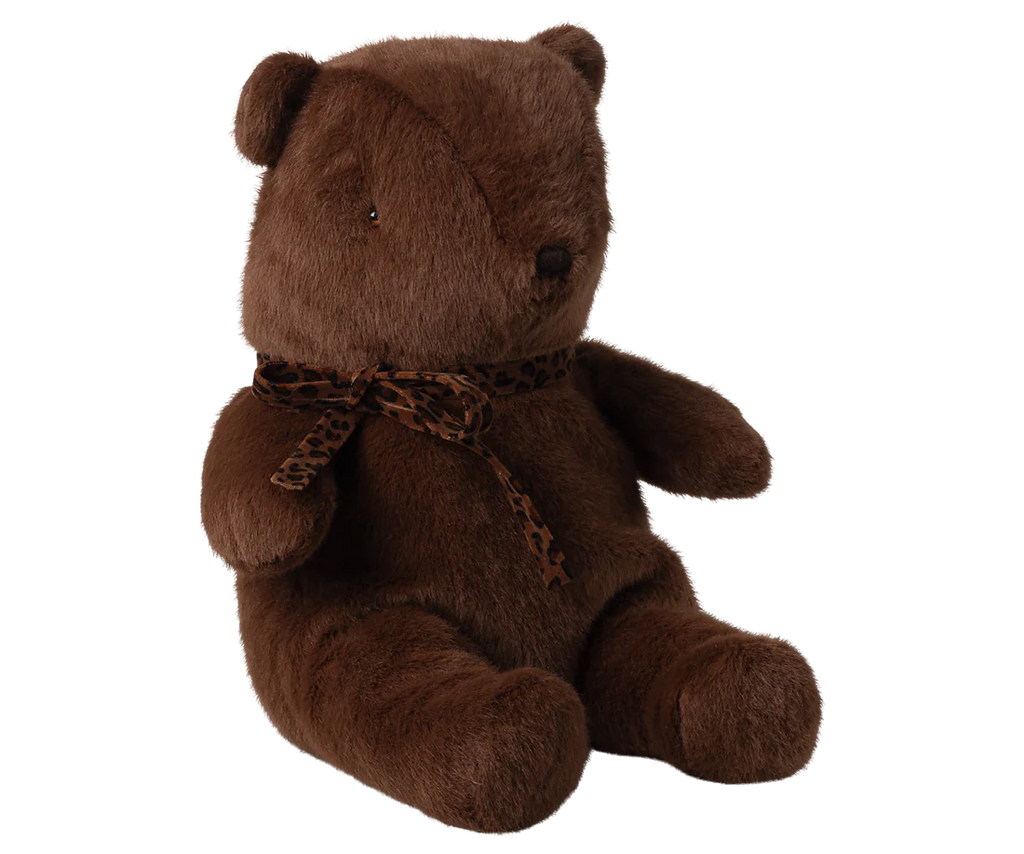 MAILEG peluche teddy bear M / dark chocolate