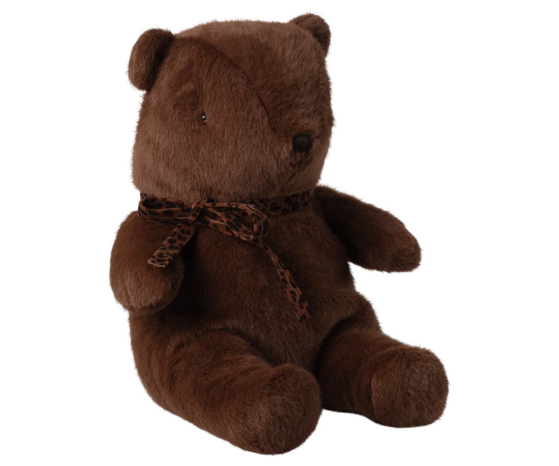 MAILEG peluche teddy bear M / dark chocolate