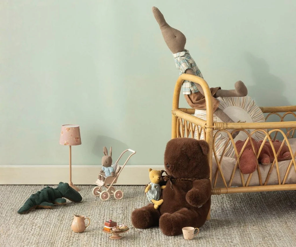 MAILEG peluche teddy bear M / dark chocolate