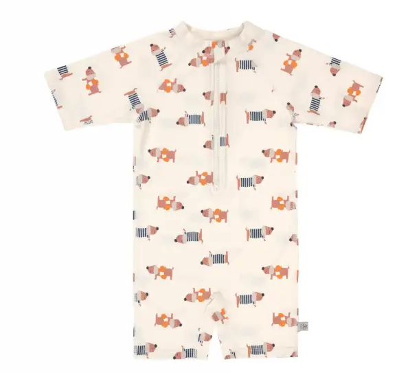 LÄSSIG combi anti UV / dog orange dark sea by Citron Grenadine