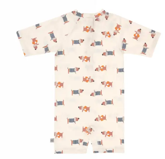 LÄSSIG combi anti UV / dog orange dark sea by Citron Grenadine