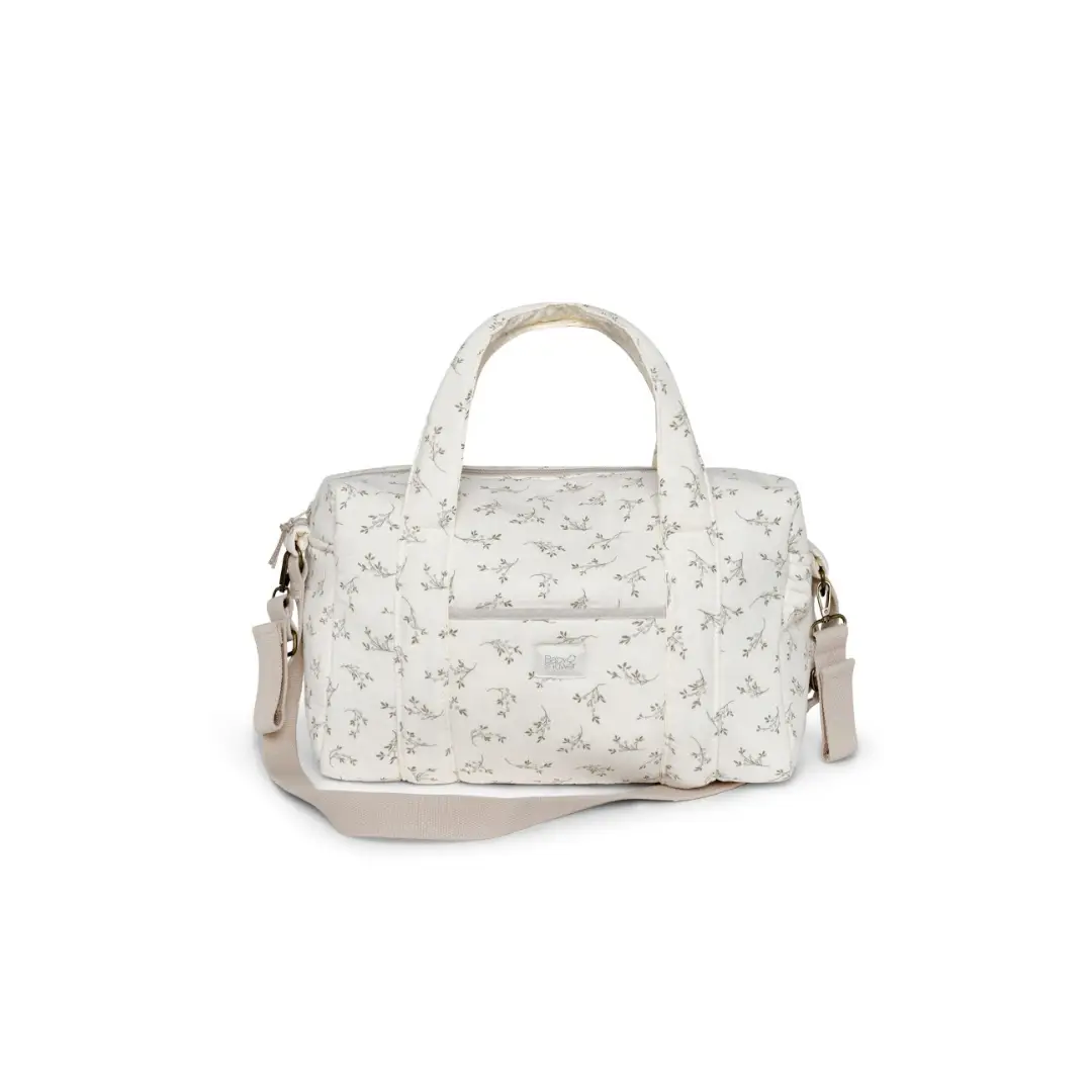 BabyShower diaper bag High Park olive bloom by Citron Grenadine